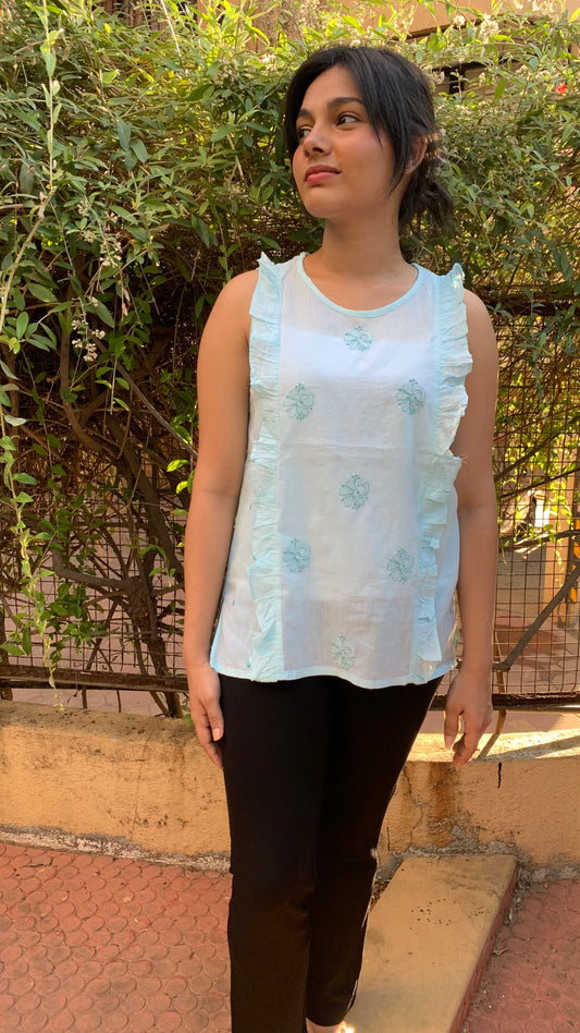 SKY BLUE TOP