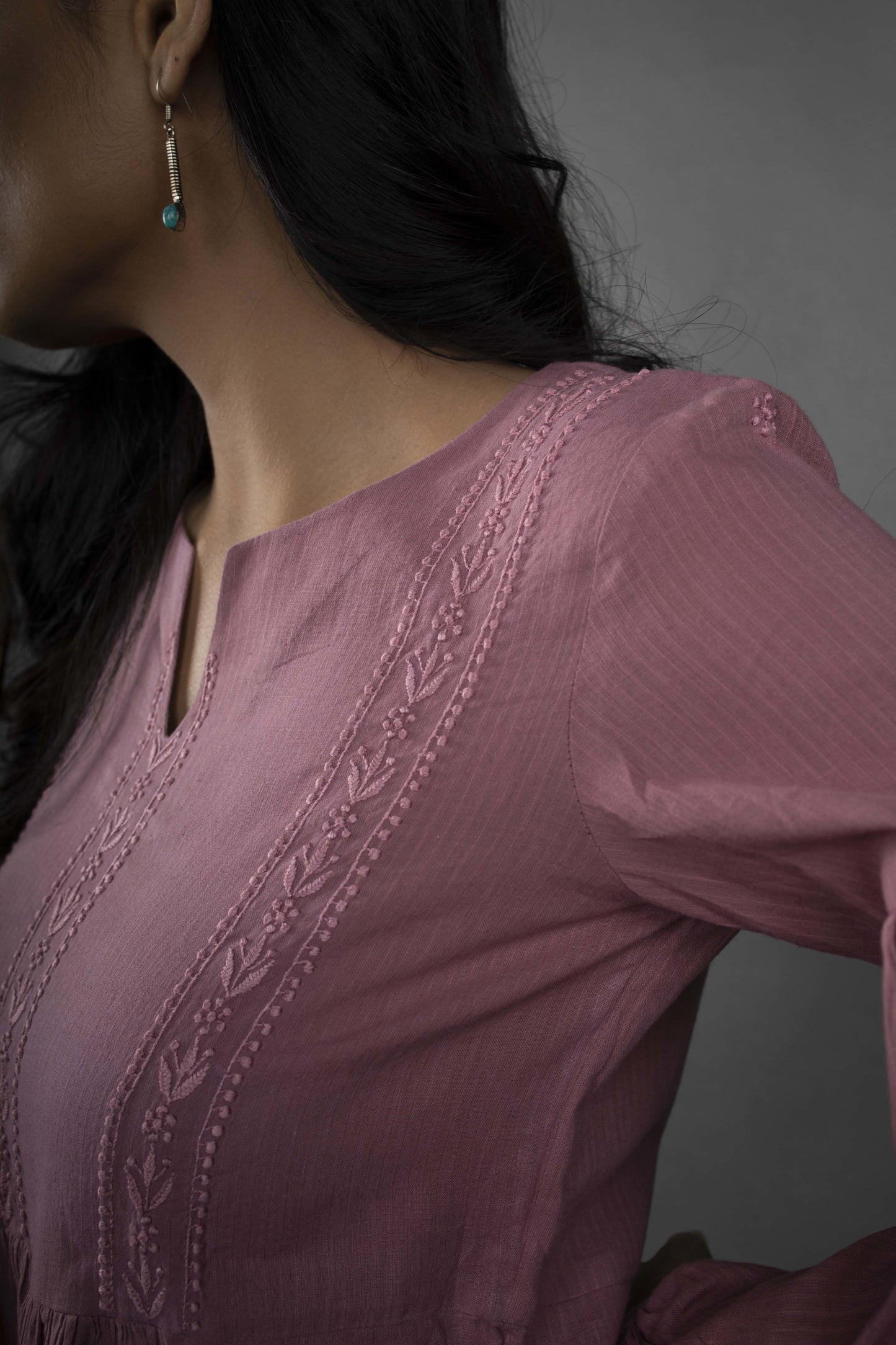 COPPER ROSE SHORT DRESS