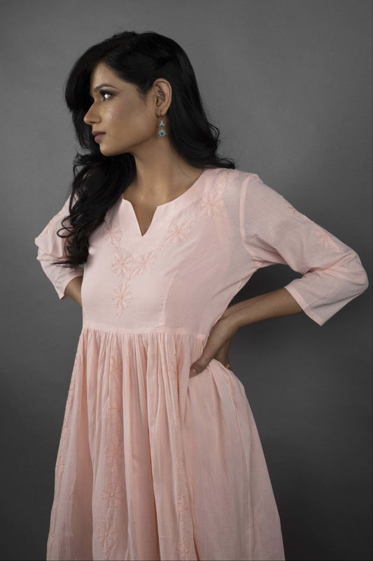 ROSE BUD FLOWER DRESS