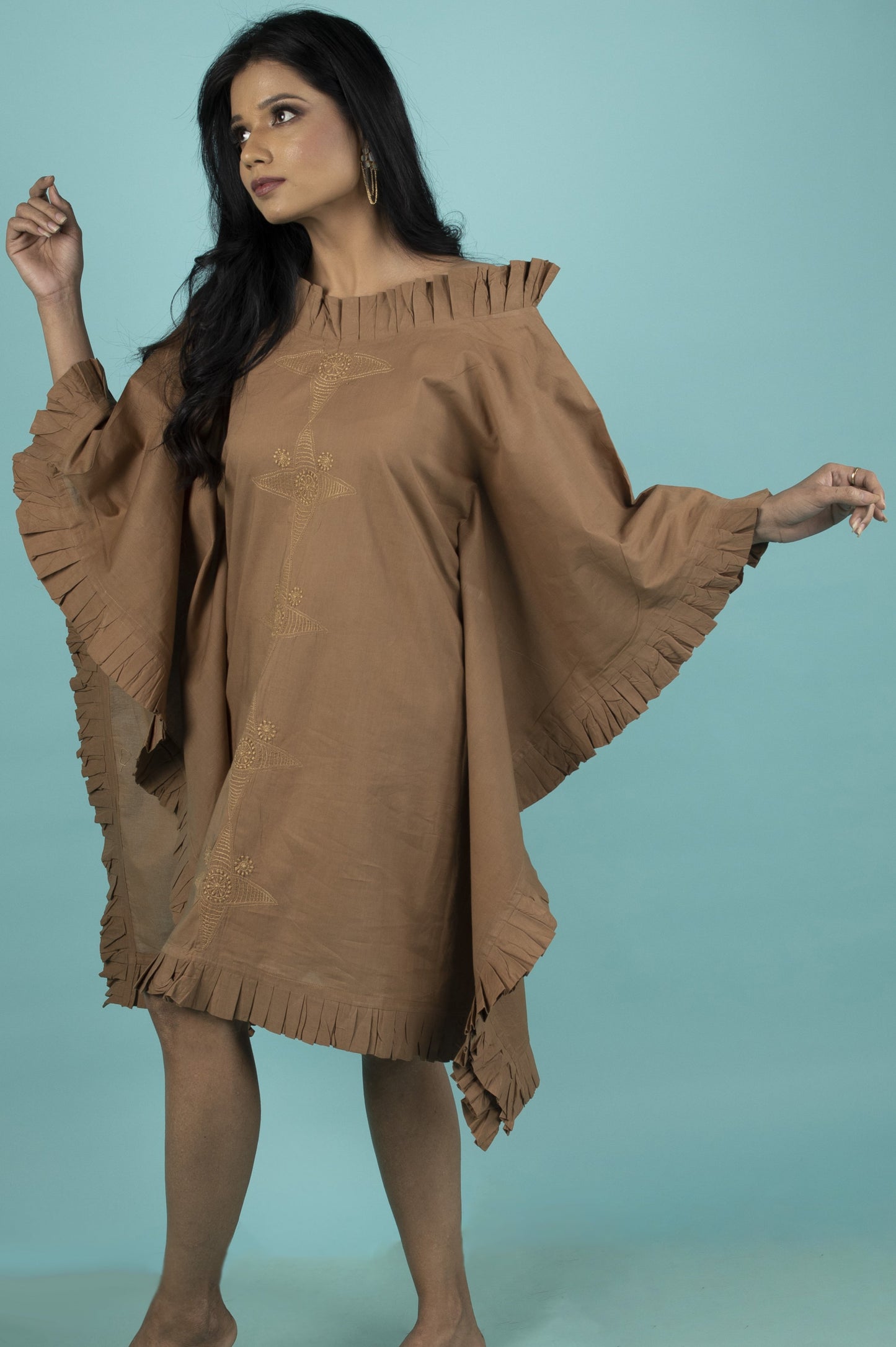 BROWN KAFTAN