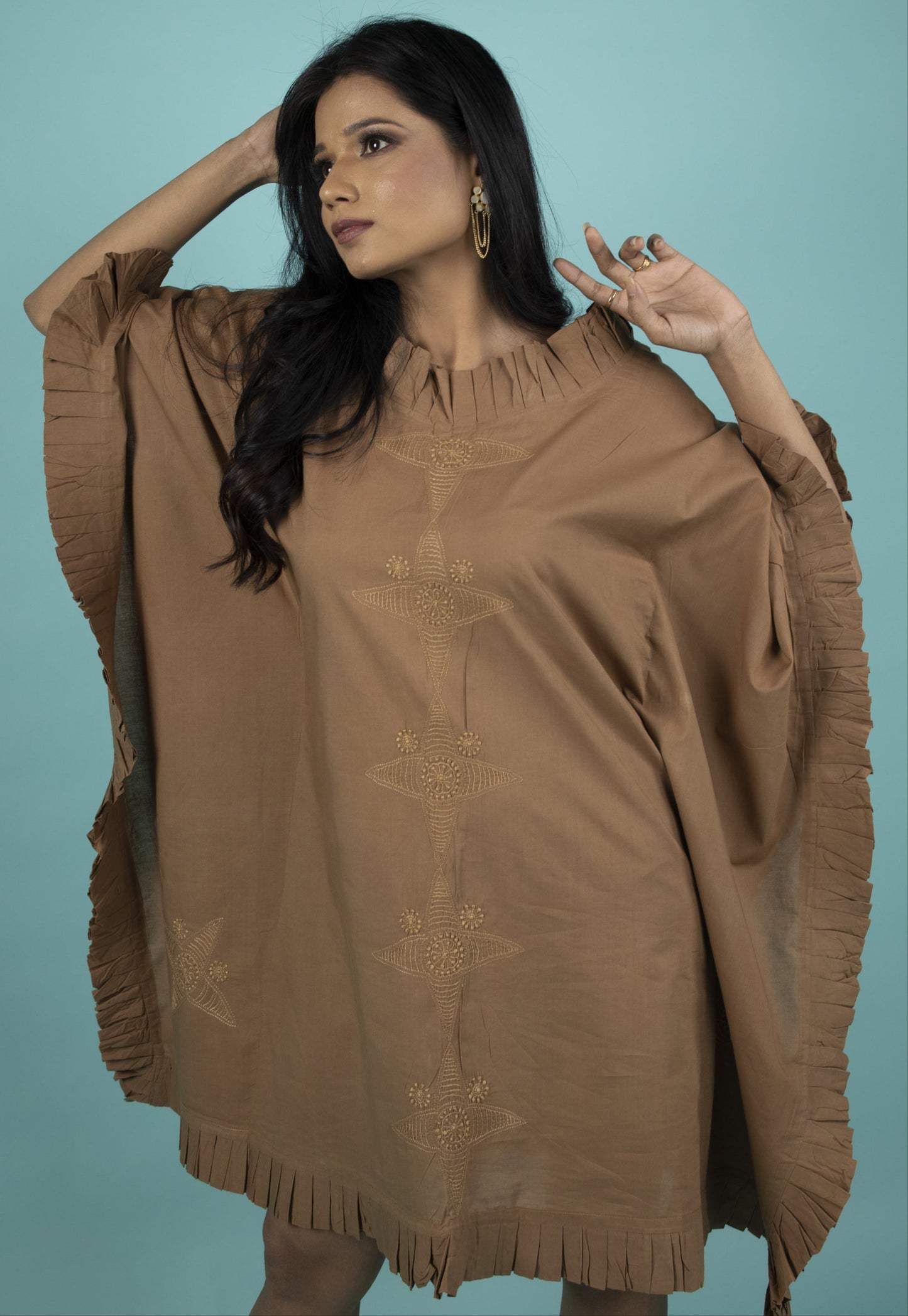 BROWN KAFTAN